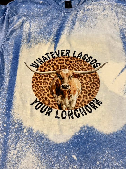 Whatever lassos your longhorn Bleach tee