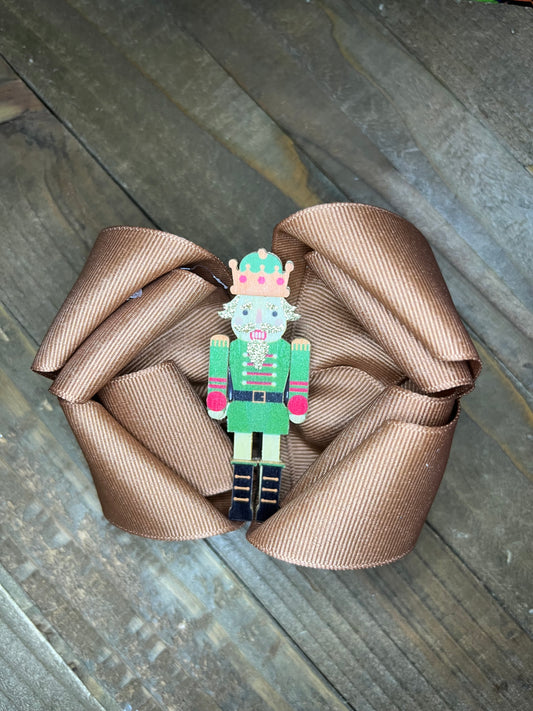 Christmas Bow Nutcracker