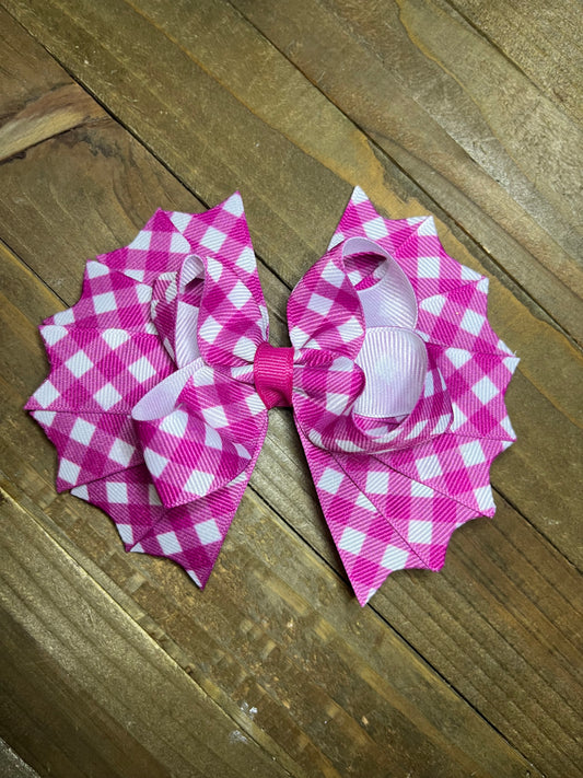 Valentine's Day hair bow